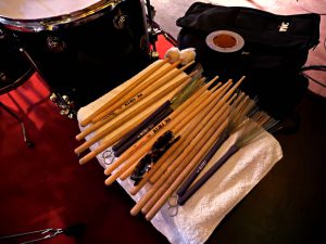 Vic Firth endorsee Brad Webbs sticks © Cat with Hats